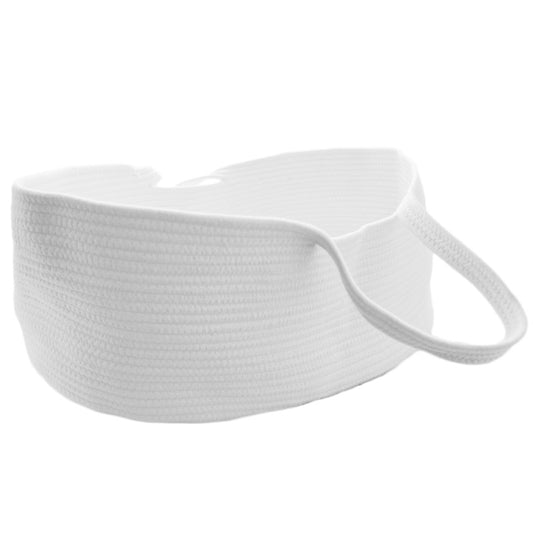 Cotton Rope Baby Bassinet: Stylish & Portable - MAMTASTIC