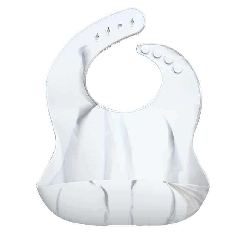 Waterproof Silicone Bib with Food Catcher for Babies - MAMTASTIC