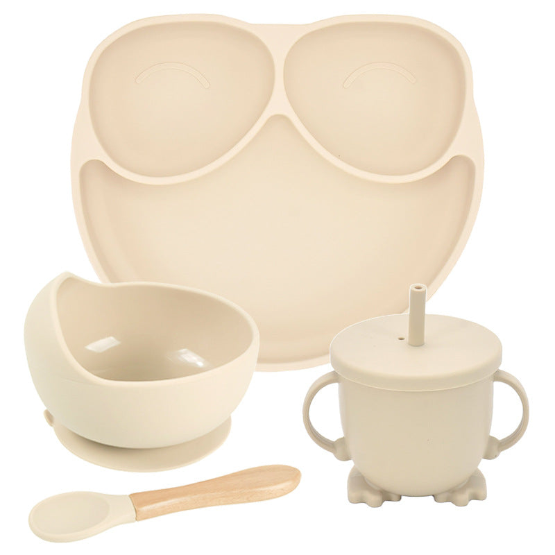 Silicone Baby Feeding Set with Suction Plate and Cup - MAMTASTIC
