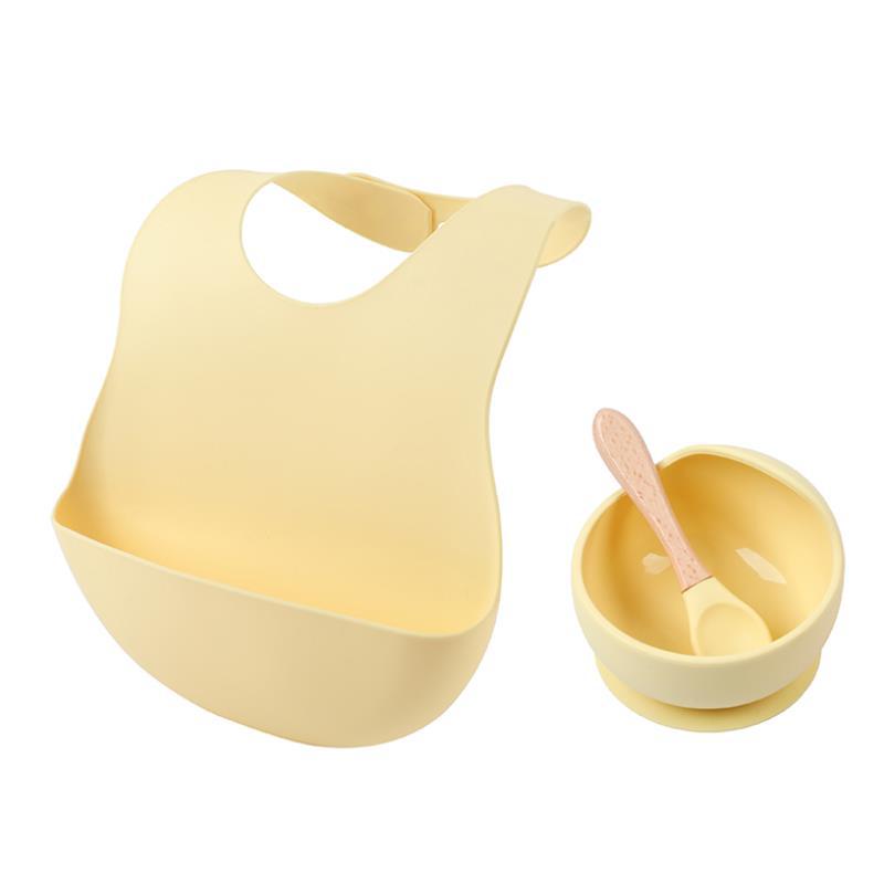 Waterproof Silicone Baby Bib with Food Catcher Pocket - MAMTASTIC