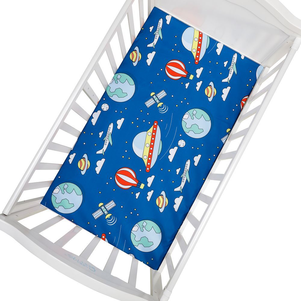 Soft and Breathable Baby Bed Sheet with Cute Animal Prints - Fitted Crib Sheet for Changing Pad - MAMTASTIC