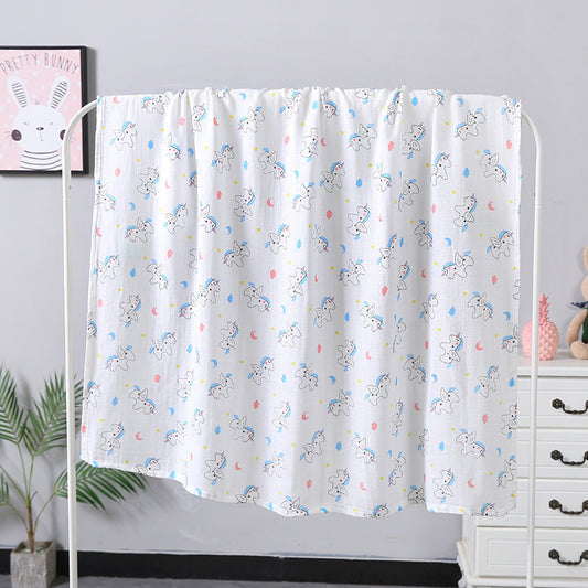 Soft and Breathable Baby Swaddle Blanket - Multi-Use for Swaddling, Burping, and More - MAMTASTIC