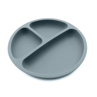 Silicone Baby Plate with Suction - Divided Plate for Toddlers - MAMTASTIC