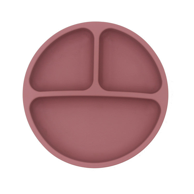 Silicone Baby Plate with Suction - Divided Plate for Toddlers - MAMTASTIC