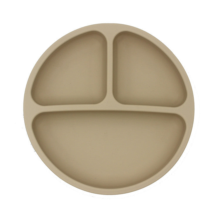 Silicone Baby Plate with Suction - Divided Plate for Toddlers - MAMTASTIC