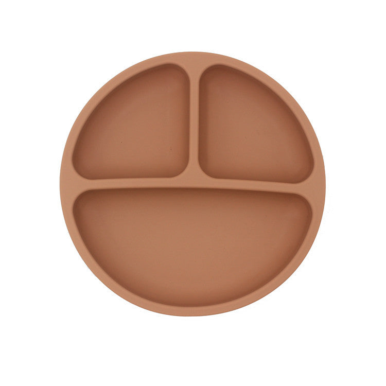 Silicone Baby Plate with Suction - Divided Plate for Toddlers - MAMTASTIC