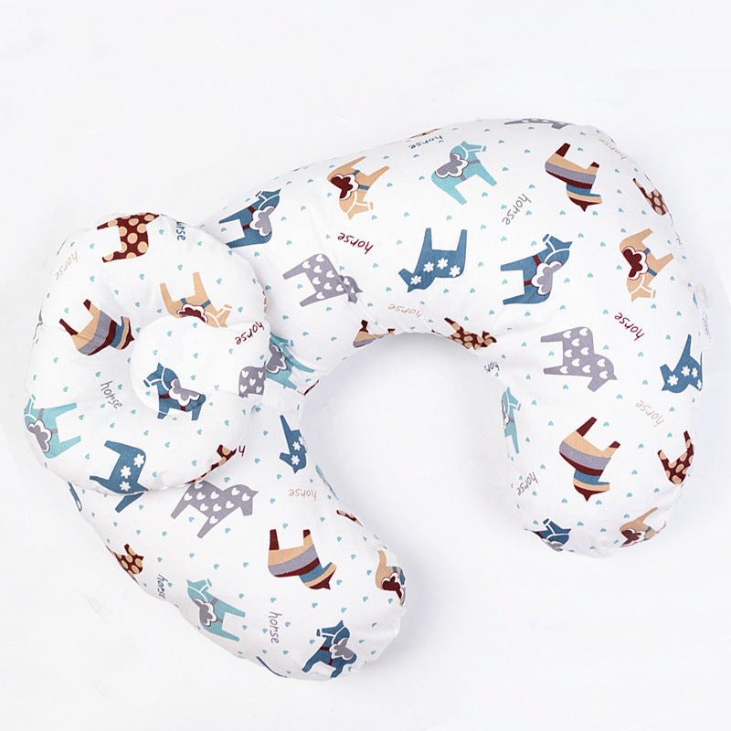 Comfortable U-Shaped Nursing Pillow for Breastfeeding - MAMTASTIC