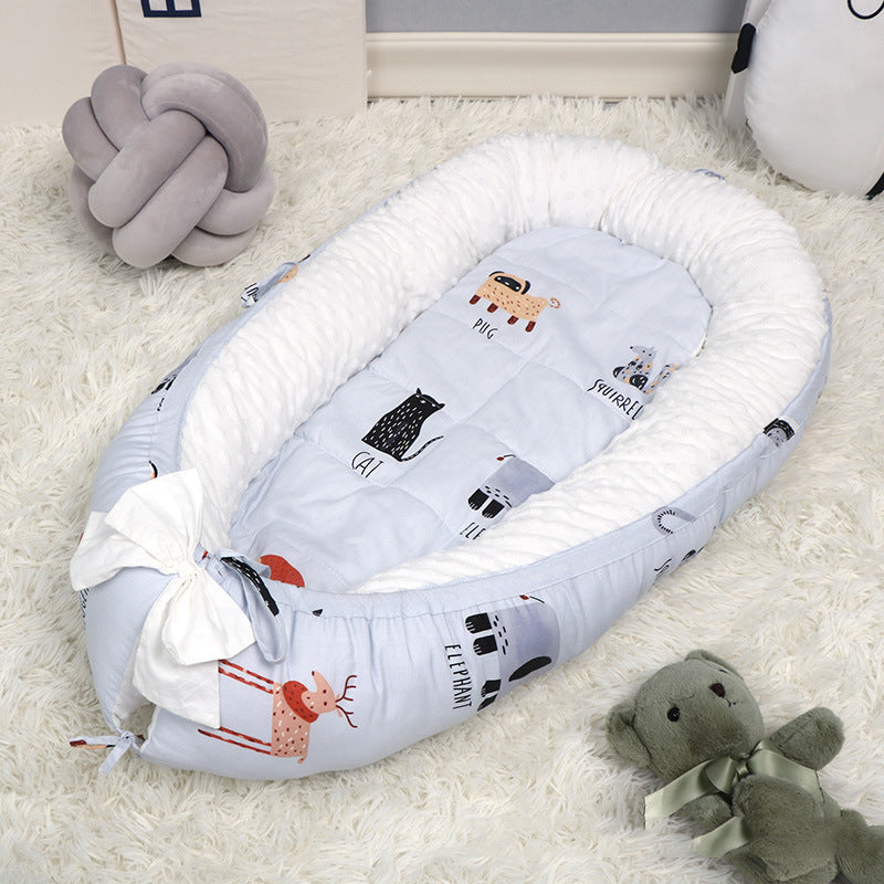 Baby Nest for Safe and Comfortable Sleep - Cozy and Supportive - MAMTASTIC