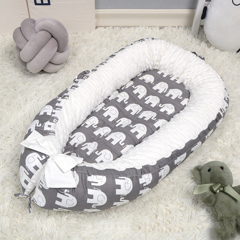 Baby Nest for Safe and Comfortable Sleep - Cozy and Supportive - MAMTASTIC