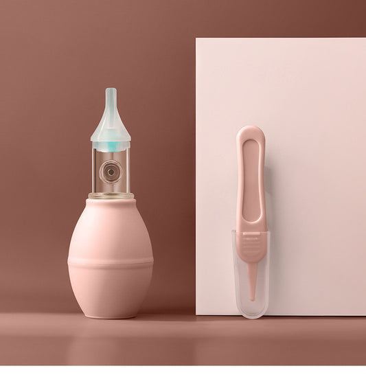 Silicone Baby Nasal Aspirator Pump Type - Gentle and Effective Mucus Remover - MAMTASTIC