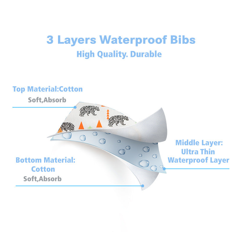 Soft Baby Bibs: Keep Your Baby Clean & Dry - MAMTASTIC
