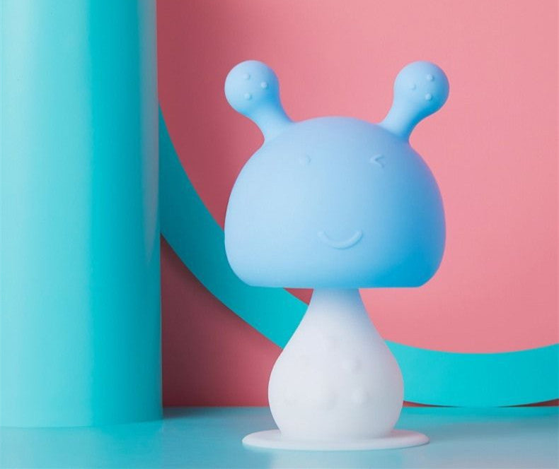 Silicone Teether Rattle for Baby - Safe and BPA Free for Teething Relief - MAMTASTIC