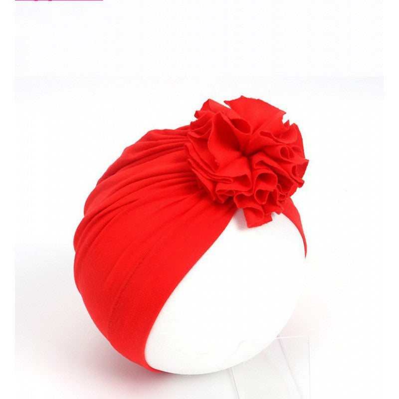 Baby Girl Flower Turban Hat - Soft and Stylish - MAMTASTIC