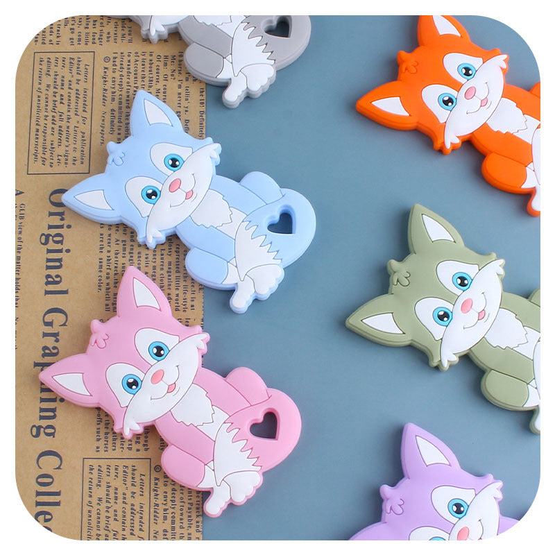 Silicone Pacifier Chain with Cute Animal Design - MAMTASTIC