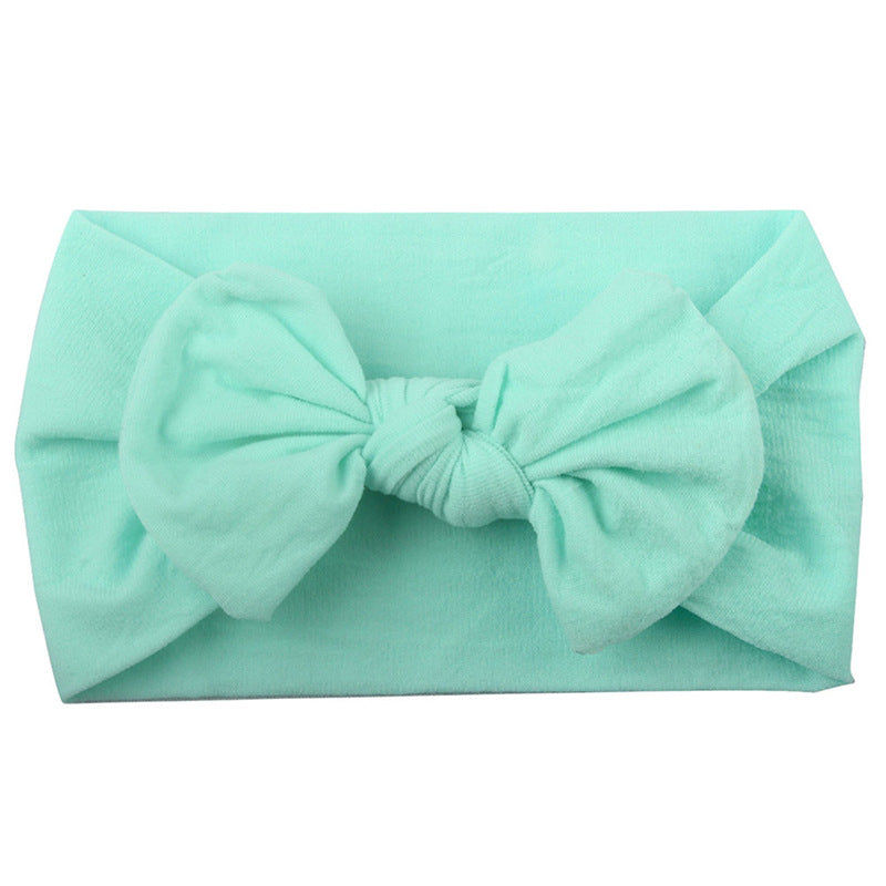 Soft and Stretchy Baby Headbands with Knotted Bows - MAMTASTIC