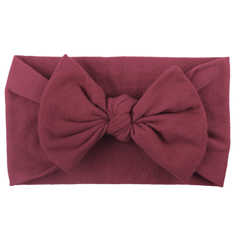 Soft and Stretchy Baby Headbands with Knotted Bows - MAMTASTIC