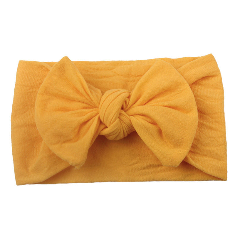 Soft and Stretchy Baby Headbands with Knotted Bows - MAMTASTIC