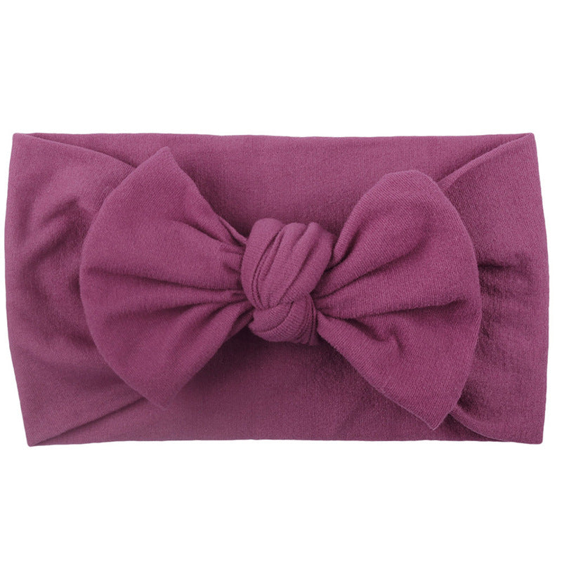 Soft and Stretchy Baby Headbands with Knotted Bows - MAMTASTIC