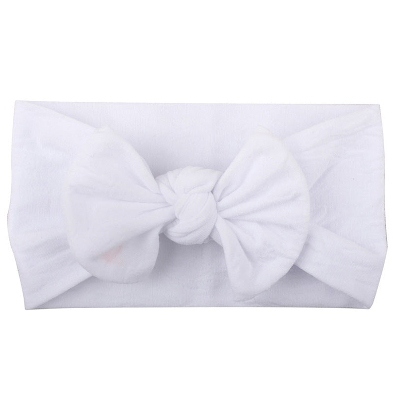 Soft and Stretchy Baby Headbands with Knotted Bows - MAMTASTIC