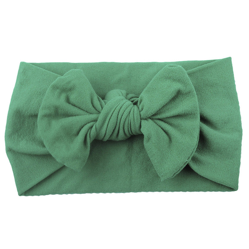 Soft and Stretchy Baby Headbands with Knotted Bows - MAMTASTIC