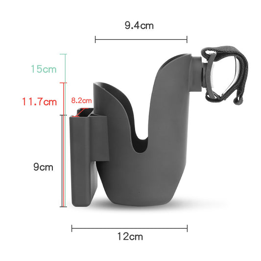 Stroller Cup Holder with Phone Mount - Universal Design for Most Strollers - MAMTASTIC