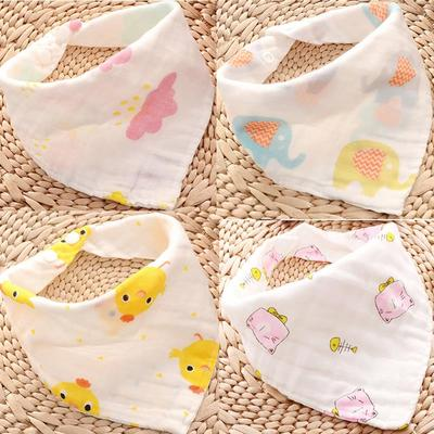 Soft Cotton Bandana Bibs for Babies with Cute Patterns - MAMTASTIC