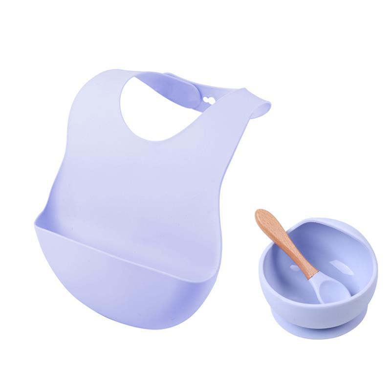 Waterproof Silicone Baby Bib with Food Catcher Pocket - MAMTASTIC