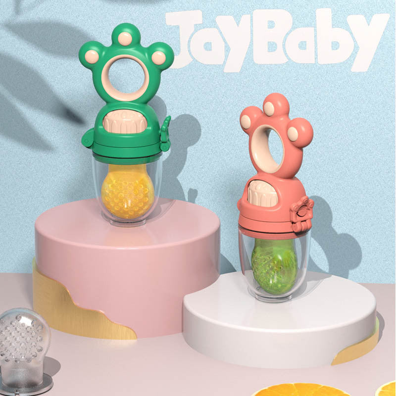 Safe Baby Fruit Feeder: BPA-Free & Easy to Clean - MAMTASTIC