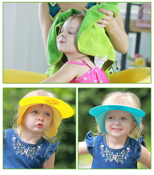 Adjustable Baby Shower Cap for Easy Hair Washing - MAMTASTIC
