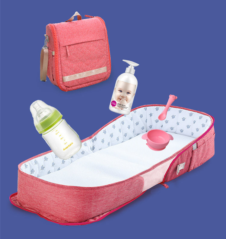 Foldable Travel Crib for Babies and Toddlers - MAMTASTIC