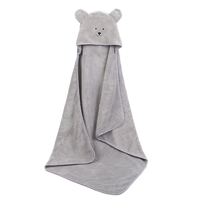 Soft & Absorbent Hooded Baby Towel: Keep Your Little One Warm & Cozy - MAMTASTIC