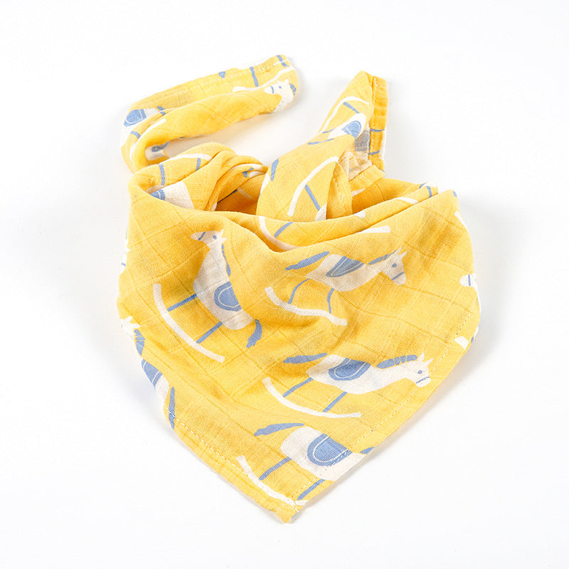 Soft Cotton Muslin Squares for Babies - Multi-Purpose Burp Cloths and Swaddle Blankets - MAMTASTIC