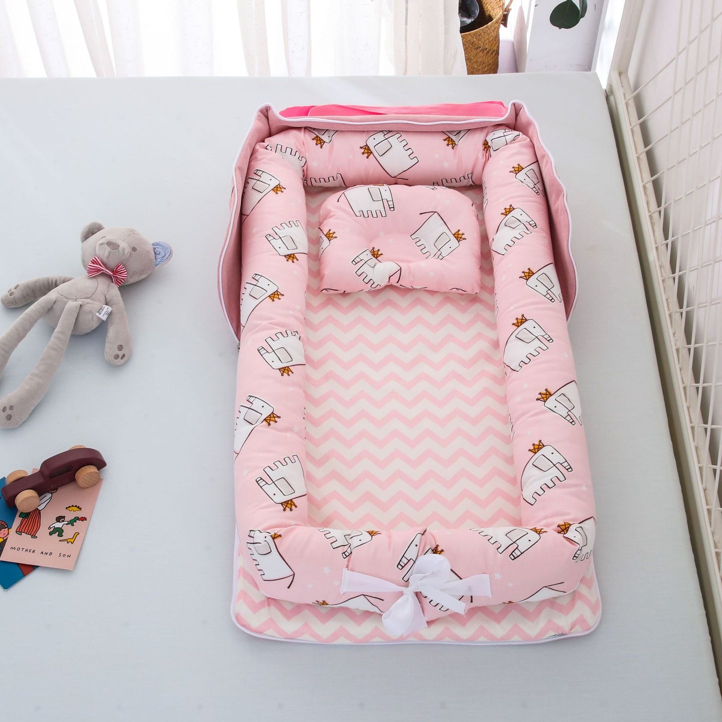 Portable Foldable Baby Bed for Travel and Home - MAMTASTIC