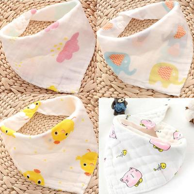 Soft Cotton Bandana Bibs for Babies with Cute Patterns - MAMTASTIC