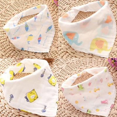 Soft Cotton Bandana Bibs for Babies with Cute Patterns - MAMTASTIC