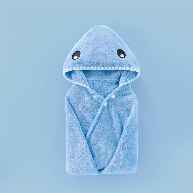 Baby Bathrobe with Animal Hood - Super Soft and Absorbent Towel - MAMTASTIC