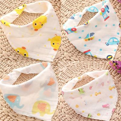 Soft Cotton Bandana Bibs for Babies with Cute Patterns - MAMTASTIC