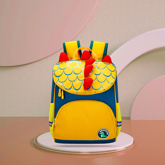 Cute Dinosaur Backpack for Toddlers - Breathable and Lightweight for School or Play - MAMTASTIC