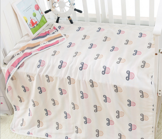 Super Soft Baby Blanket with Adorable Prints - MAMTASTIC