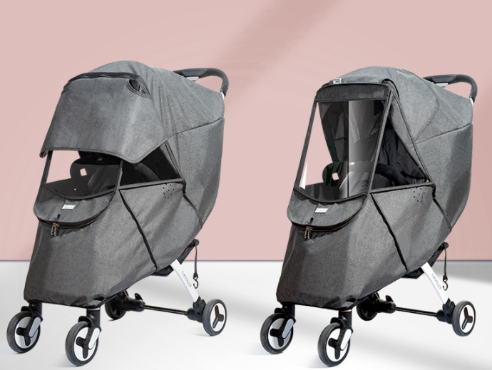 Universal Stroller Windshield and Rain Cover for All Seasons - MAMTASTIC