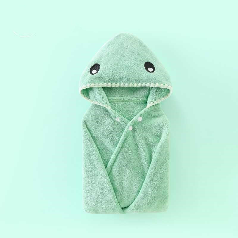 Baby Bathrobe with Animal Hood - Super Soft and Absorbent Towel - MAMTASTIC
