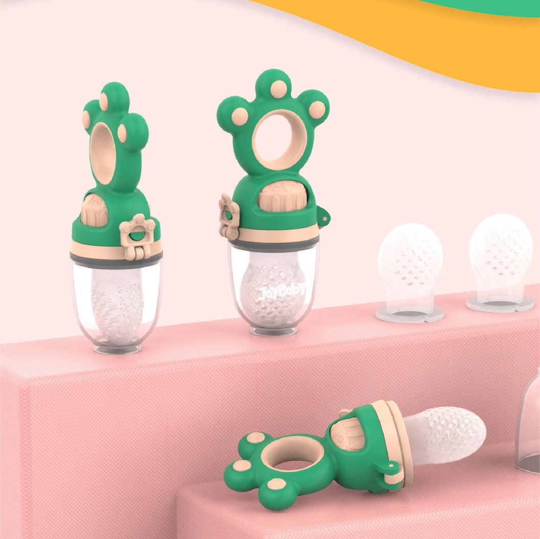 Safe Baby Fruit Feeder: BPA-Free & Easy to Clean - MAMTASTIC