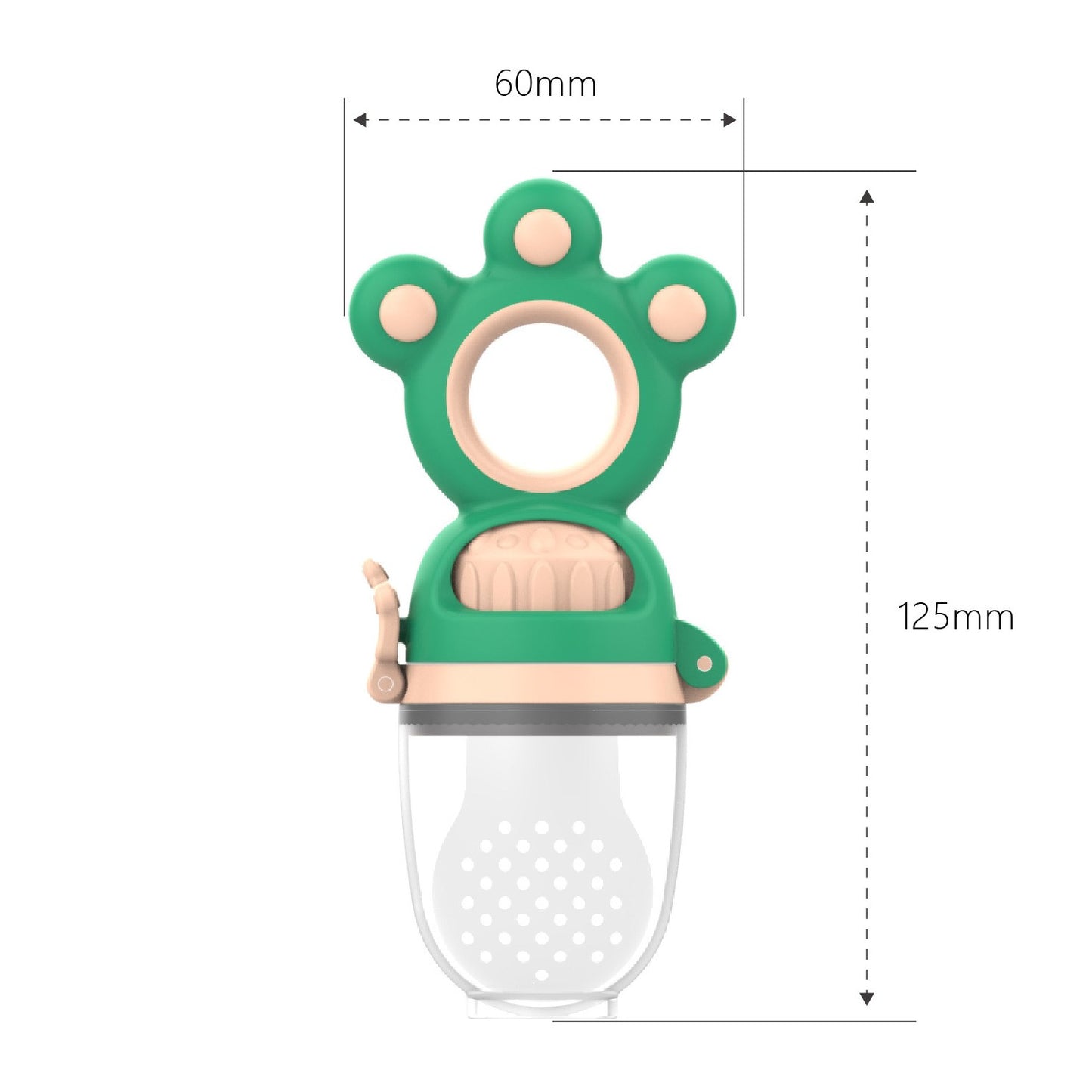 Safe Baby Fruit Feeder: BPA-Free & Easy to Clean - MAMTASTIC