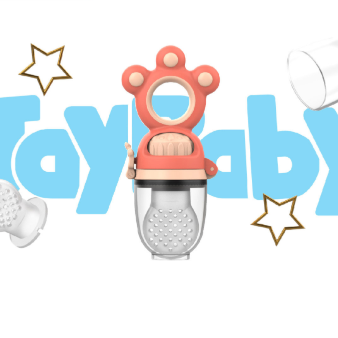Safe Baby Fruit Feeder: BPA-Free & Easy to Clean - MAMTASTIC