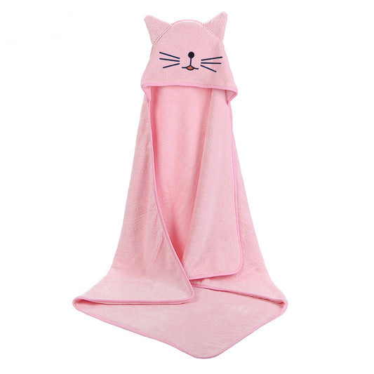 Soft & Absorbent Hooded Baby Towel: Keep Your Little One Warm & Cozy - MAMTASTIC