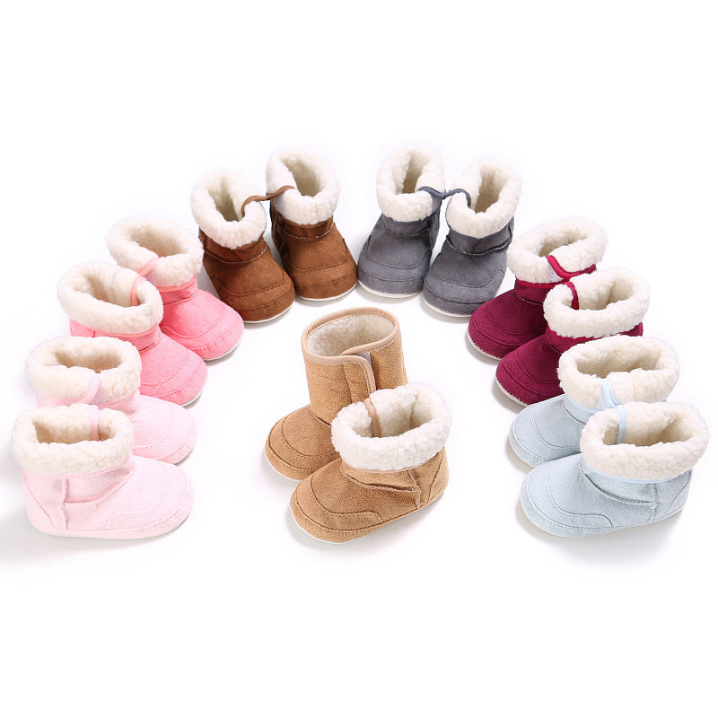 Soft Sole Baby Booties for First Walkers - Anti-Slip Shoes for Toddlers - MAMTASTIC