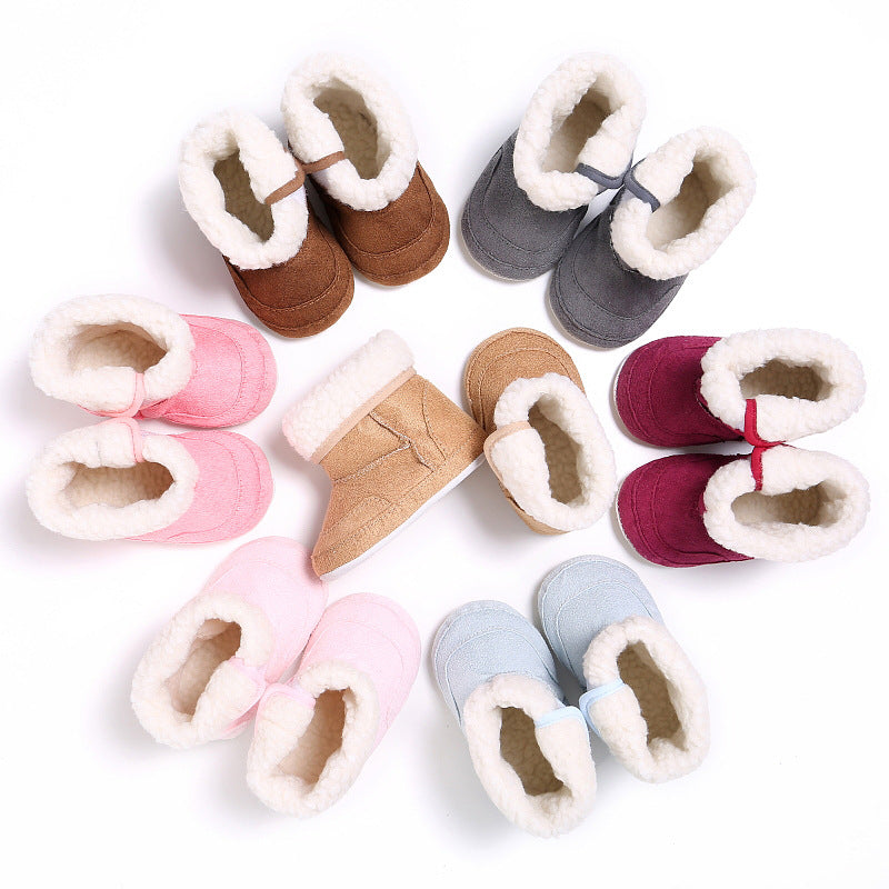 Soft Sole Baby Booties for First Walkers - Anti-Slip Shoes for Toddlers - MAMTASTIC