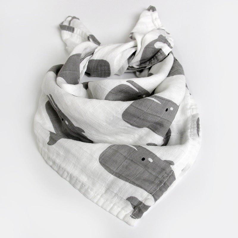 Soft Cotton Muslin Squares for Babies - Multi-Purpose Burp Cloths and Swaddle Blankets - MAMTASTIC