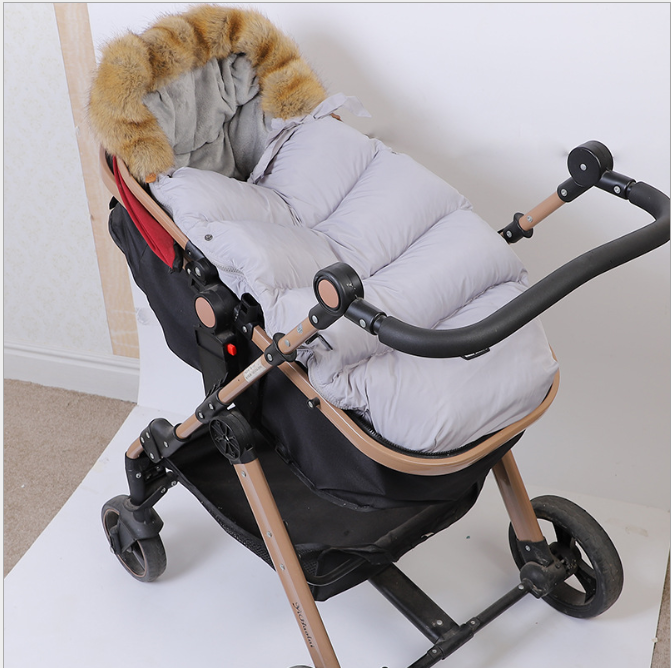 Cozy and Warm Baby Stroller Sleeping Bag for Winter - Waterproof and Windproof Footmuff - MAMTASTIC