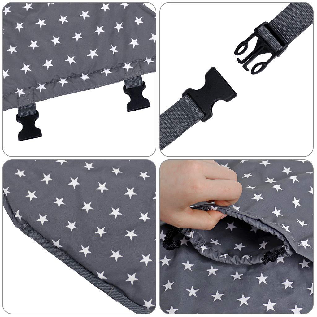 Portable Baby Dining Chair - Travel Baby Chair with Safety Straps - MAMTASTIC